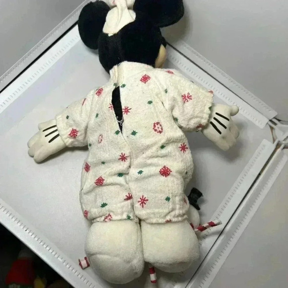 Vintage Mickey Mouse Christmas Pajama Doll - Collectible - Picture 2 of 3